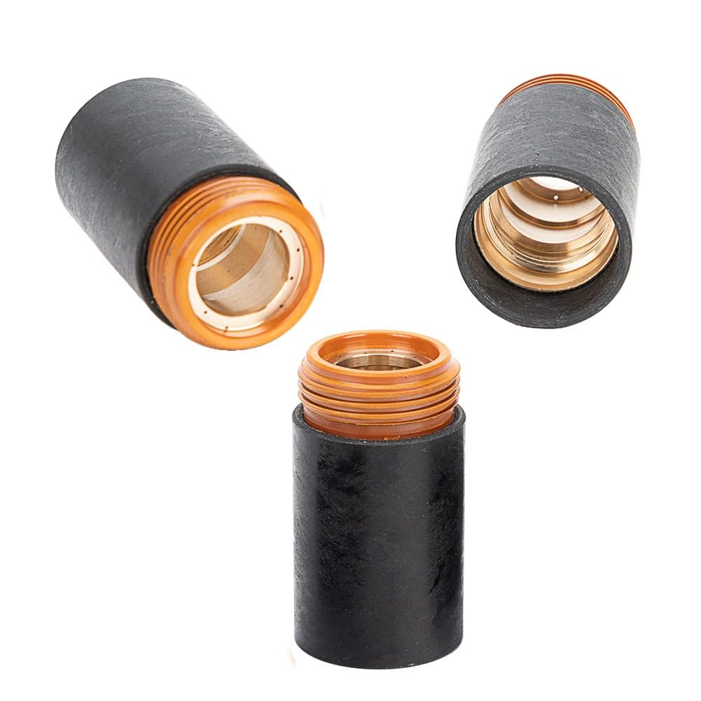 Lot de 3 capuchons de retenue plasma 220854 pour buses Hypertherm Powermax45, 6585105 HRT HRTs MRT, cuivre consommable coupe du métal