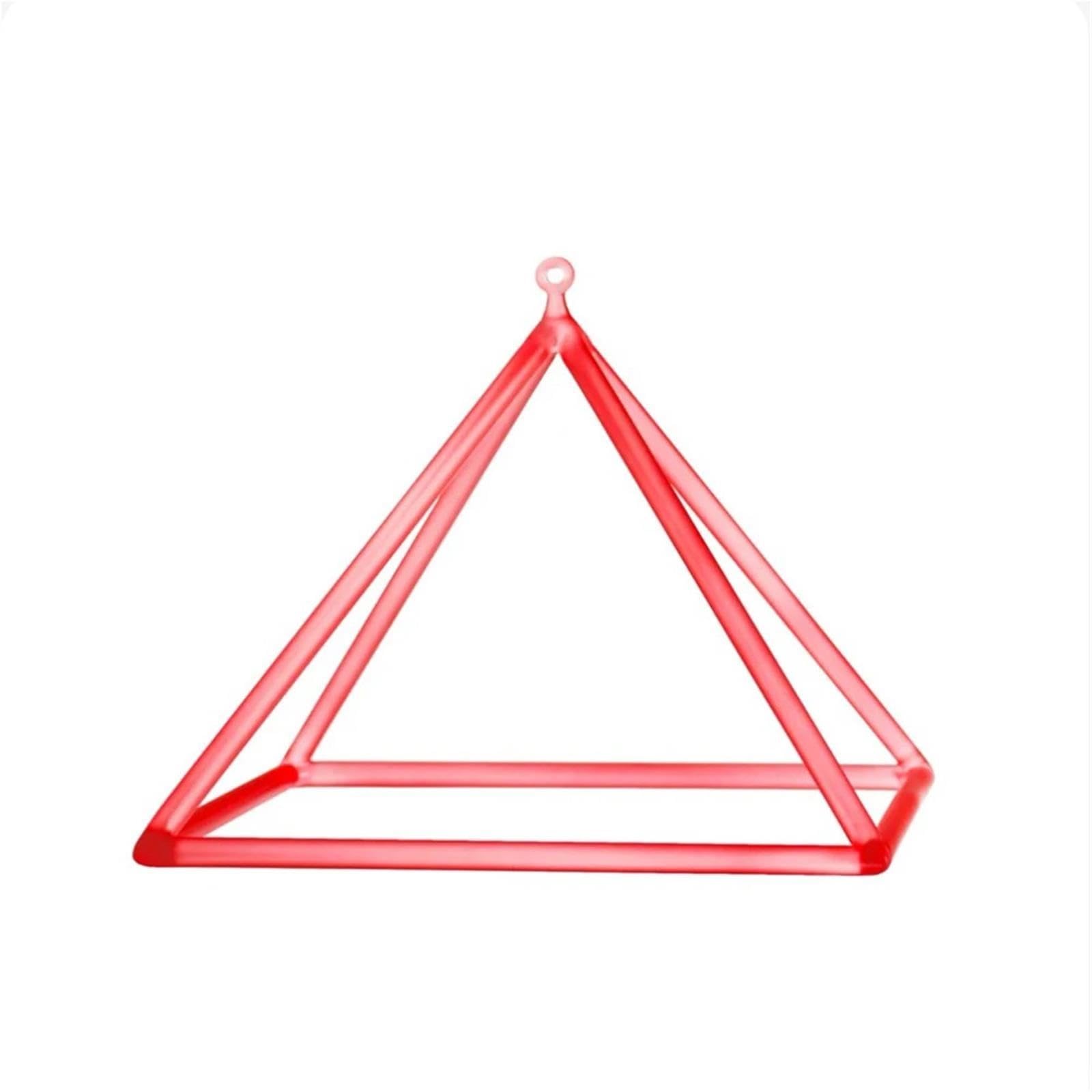 Farbklare Quarzkristall-Singpyramide for Meditation