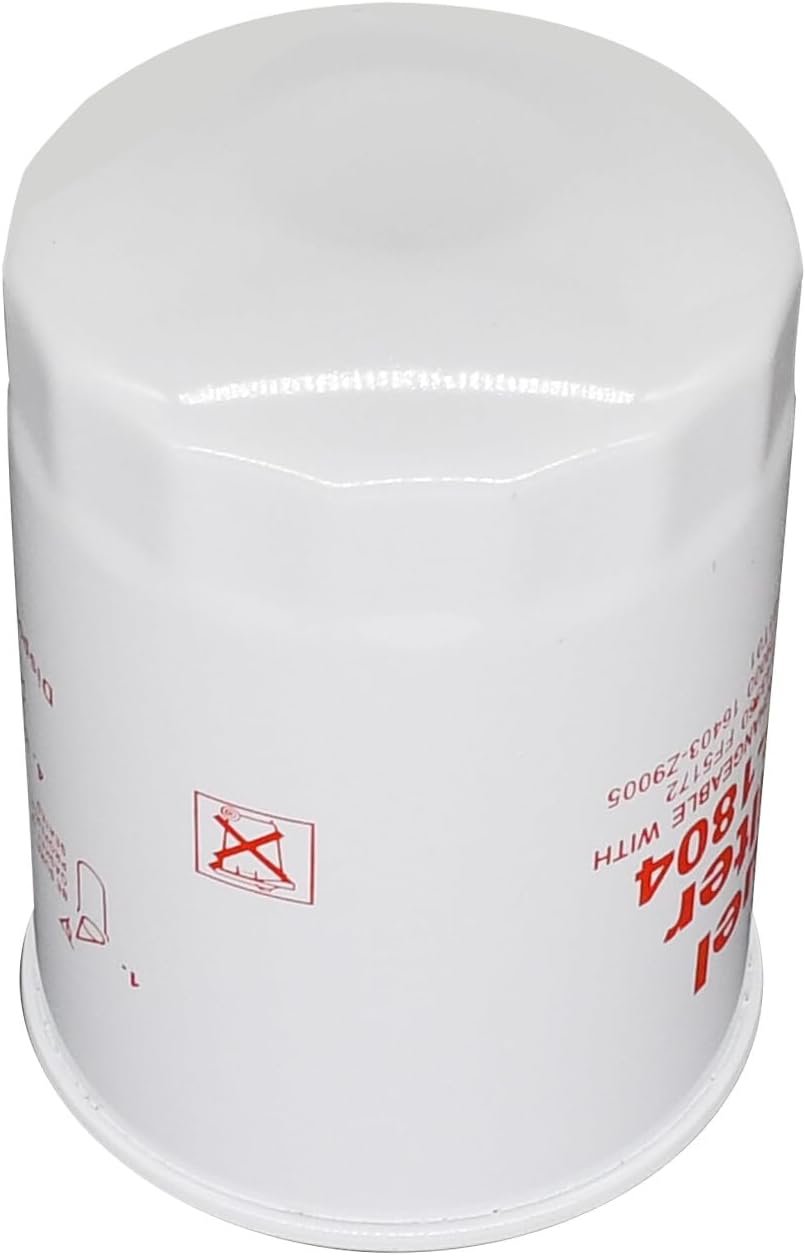 16631-43560 Diesel Fuel Filter HH166-43560 Compatible with Kubota Excavator KX080-3T Tractor M110D M110F M120D M120F M100X M105S M105X M108 M110 M126X M4900 M5091