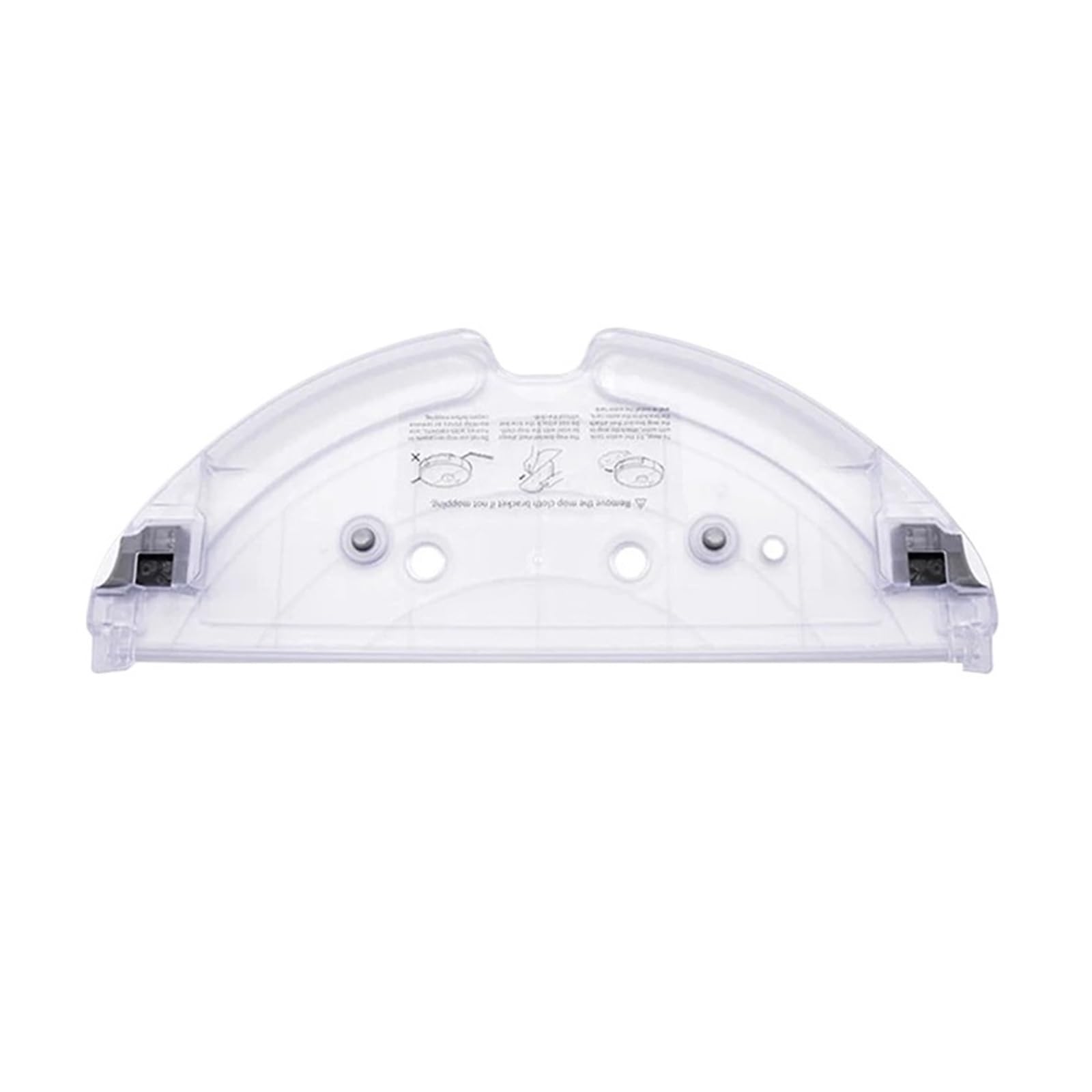 Mop Cloth Bracket ，Compatible For Xiaomi，Compatible For Roborock， S5 MAX S50 S55 S6 MaxV T7 PRO Lid stand(Black)