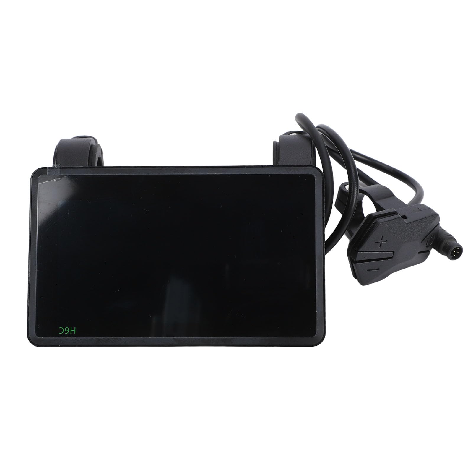 Keenso Display LCD per Bici Elettrica, Misuratore per Scooter Elettrico ABS con Connettore Impermeabile 6P, Schermo Indicatore di velocità della Batteria per Ciclisti e Pendolari in Mountain Bike