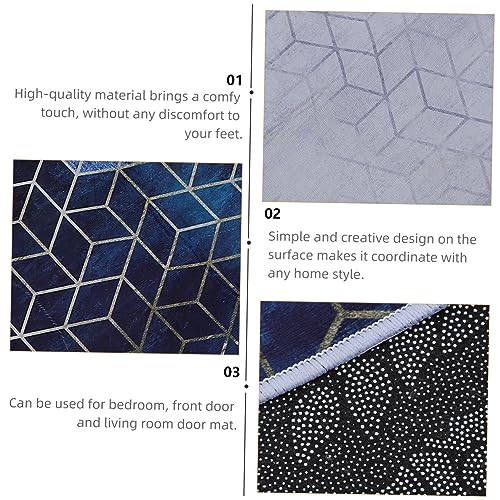 Juego de 2 alfombrillas para puerta de entrada de cocina PRETYZOOM antideslizantes y absorbentes 6