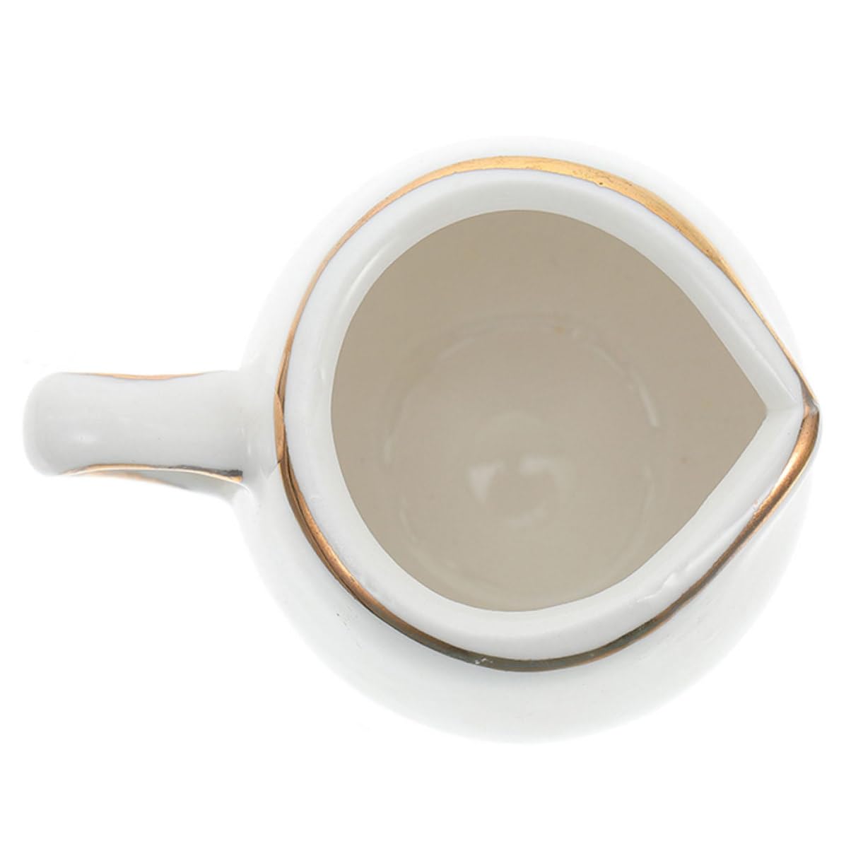 Cabilock Ceramic Dispenser Portable Milk Pitcher with Spoon Multi-function Pitcher Milk Supply