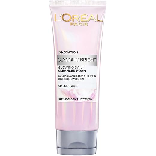 LOreal Glycolic Bright Cleanser 100ml