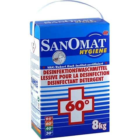 Desinfektionswaschmittel Sanomat Hygiene VAH und RKI gelistet, DGHM zertifiziert, 8 kg Cover