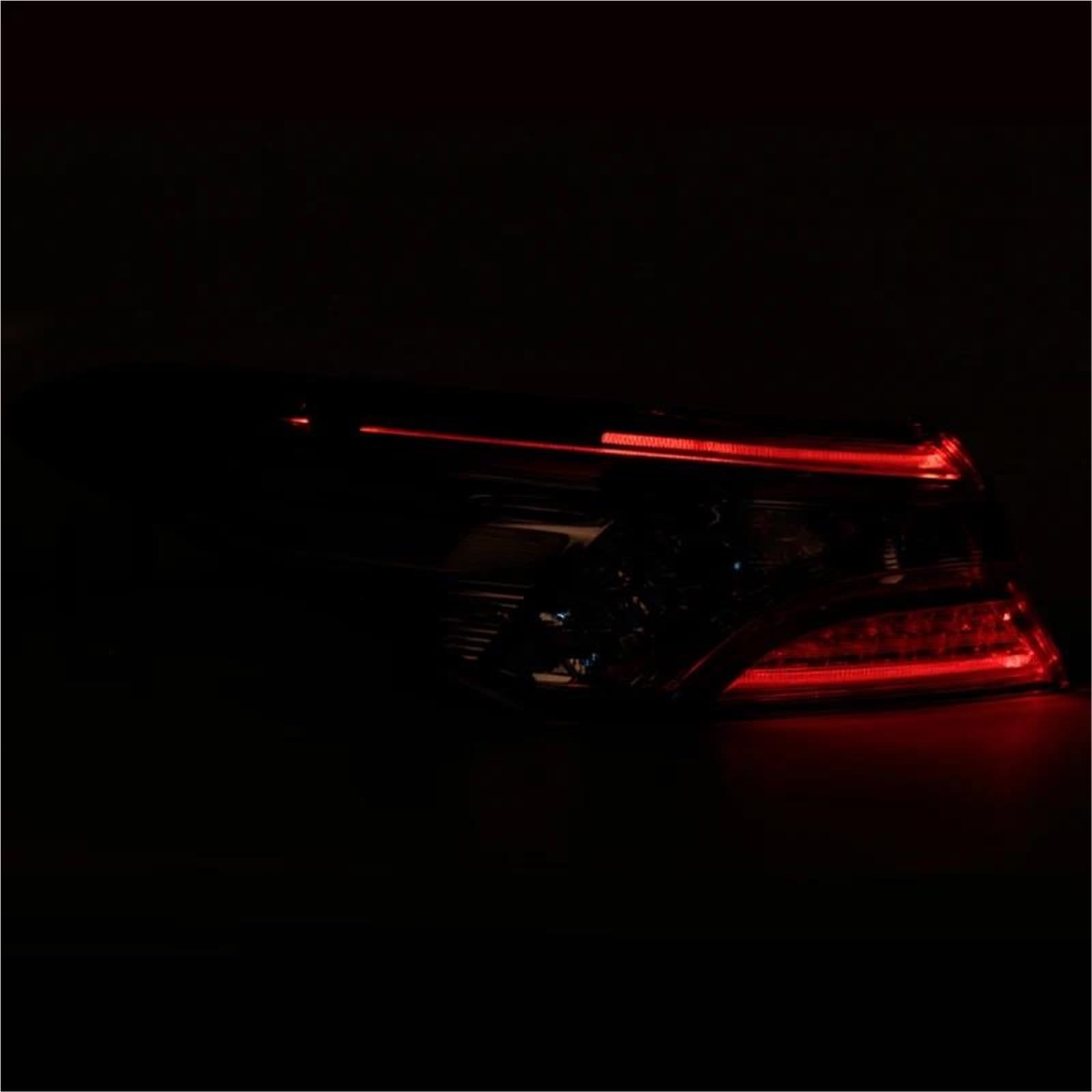 Luz Trasera Para Toyota Para Camry 2018, 2019 Y 2020: Luz Trasera LED Con Intermitente, De Freno Posición Exterior. Accesorios Para Coche(Halogen Right)