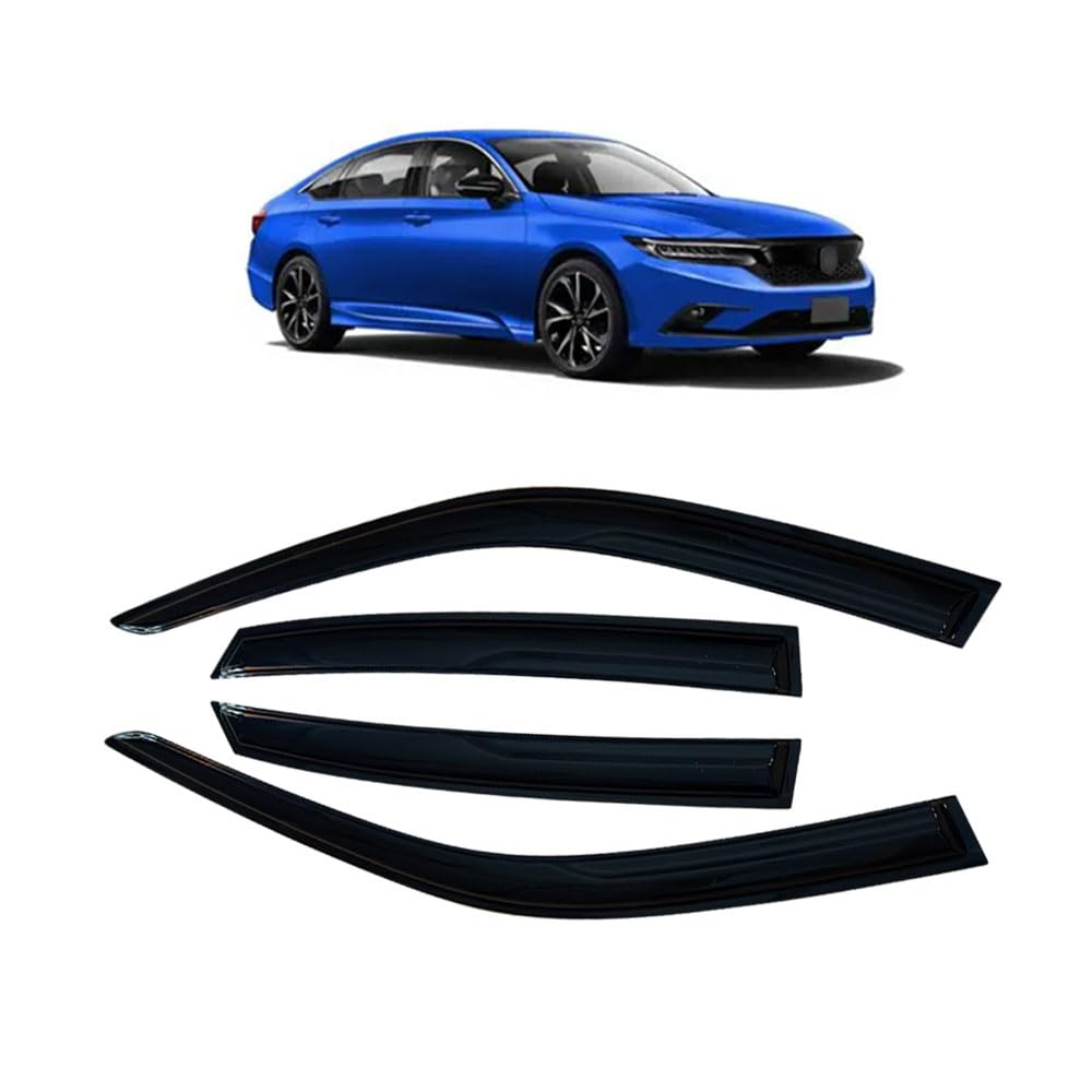 Photo 1 of [MINOR DAMAGE] LETINGFAR Window Visors Rain Guards for Honda Civic 2022 2023 2024 2025 Accessories, Wind Deflectors Vent Shades for Honda Civic