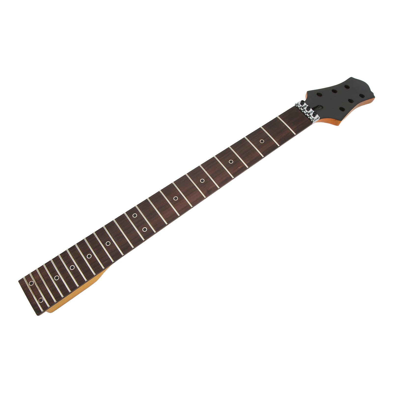CHICIRIS Manico per Chitarra, Tastiera per Chitarra Elettrica in Legno d'acero con 24 Tasti per Utenti e Baritono