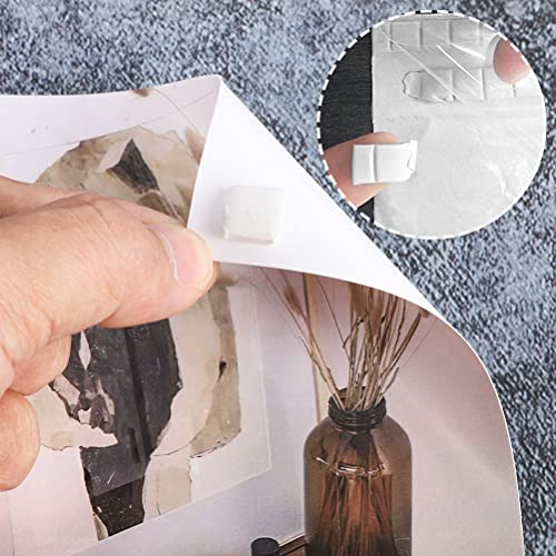 408 Pcs Adhesive Poster Sticky Tack Putty Removable Tacky Putty Mounting Putty Reusable Wall Safe Tack Putty For Wall Hanging Pictures Poster Museum, Cleaning, Nail (White, Pink, Green, Blue) #TOP4