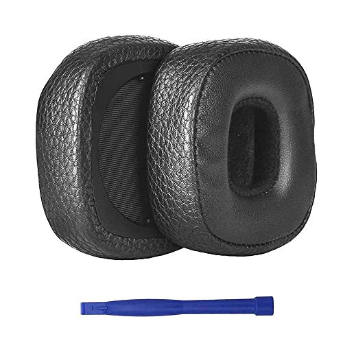 Major III 3 Ear Pads Replacement, BUTIAO Memory Foam PU Leather Earpads Ear Cushions Muffs for Marshall Major 3 / Major III Wired/Wireless Bluetooth On-Ear Headphones - Black