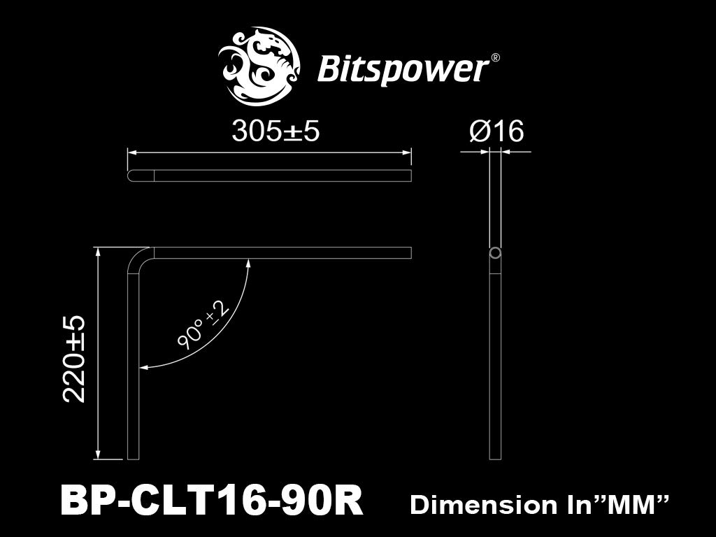 Amazon | Bitspower Pre-bent 90-Degree アクリル ハード Amazon | Bitspower Pre-bent 90-Degree アクリル ハード