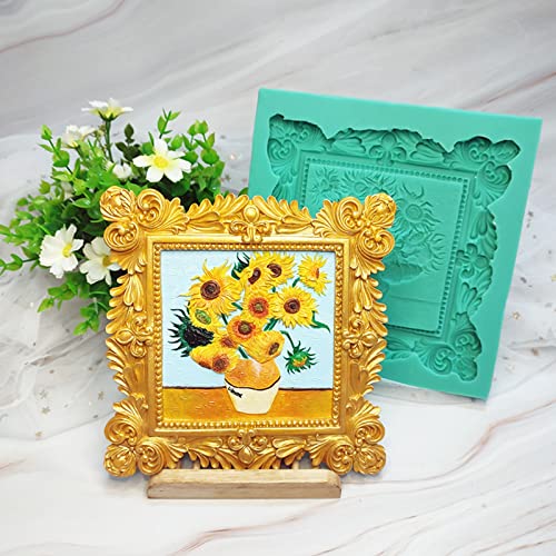 Moldes para marcos de fotos y repostería creativa con resina epoxi y silicona 3