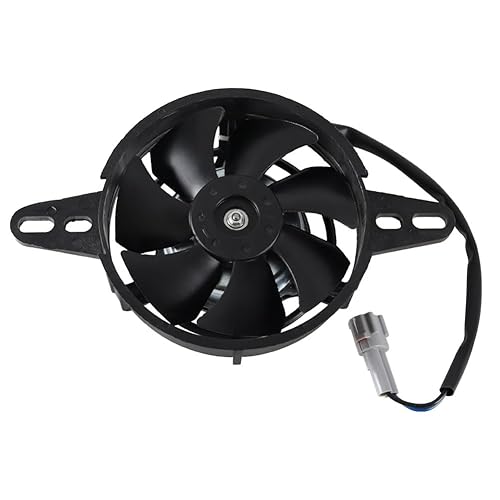 Miniatura 7 de Ventilador de radiador para motocicleta de 4 pulgadas, ventilador térmico de refrigeración eléctrica de 12 V para motocicleta de 200 cc, 250 cc, 300