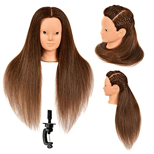 Mannequin Head Hair Styling Training Head for Braiding Hair Styling Training Hairart Hairdressing Salon Display