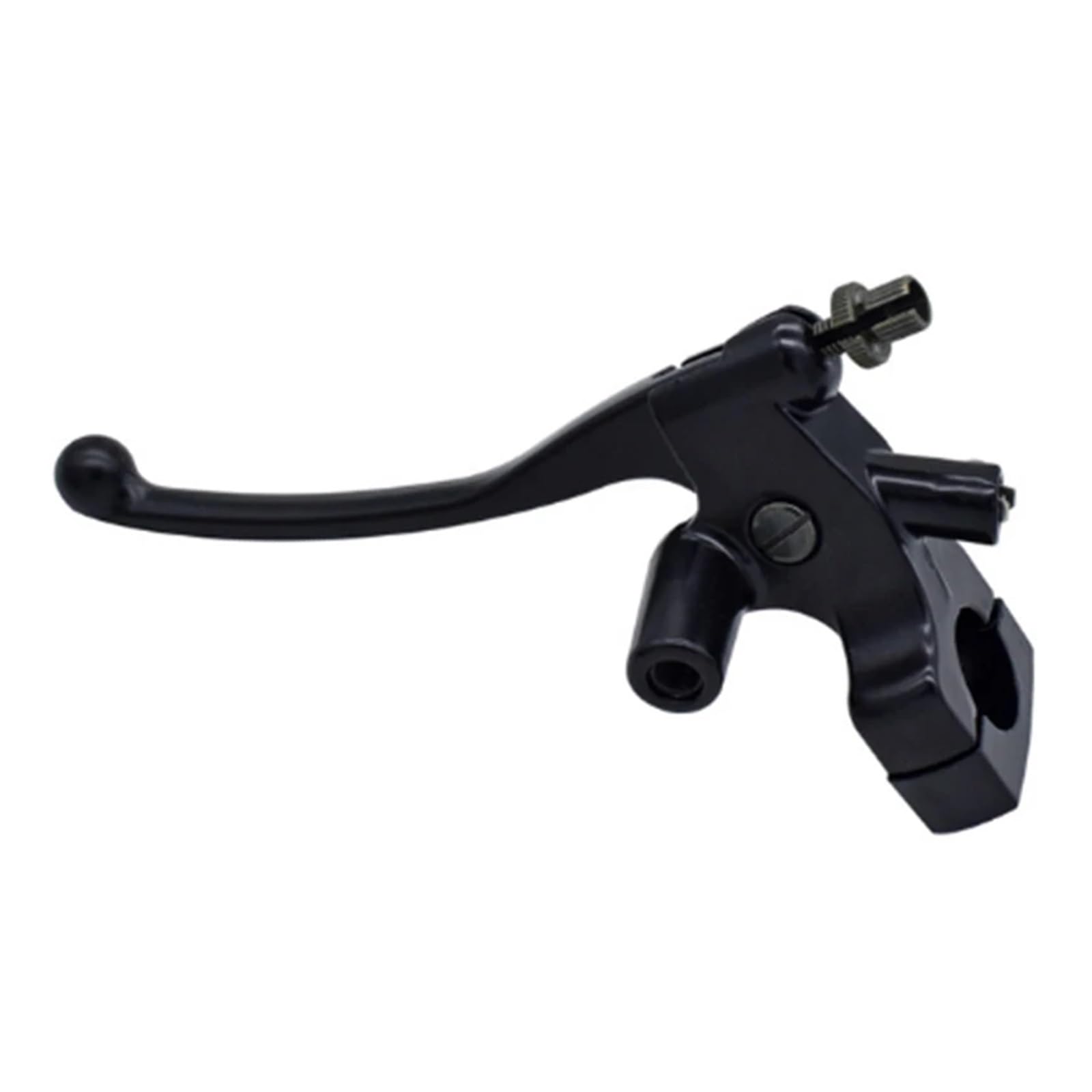 Zynther Motorcycle Brake Clutch Lever Universal 1" 24.5mm Motorcycle Brake Clutch for Master Cylinder Reservoir levers for Harley(Black-Left)