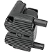 Drag Specialties Single Fire Ignition Coils Black .5 OHM 2102-0244