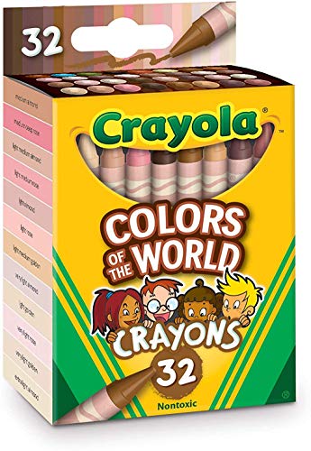 Crayola Multicultural Crayons - 32 Count (2 pack)