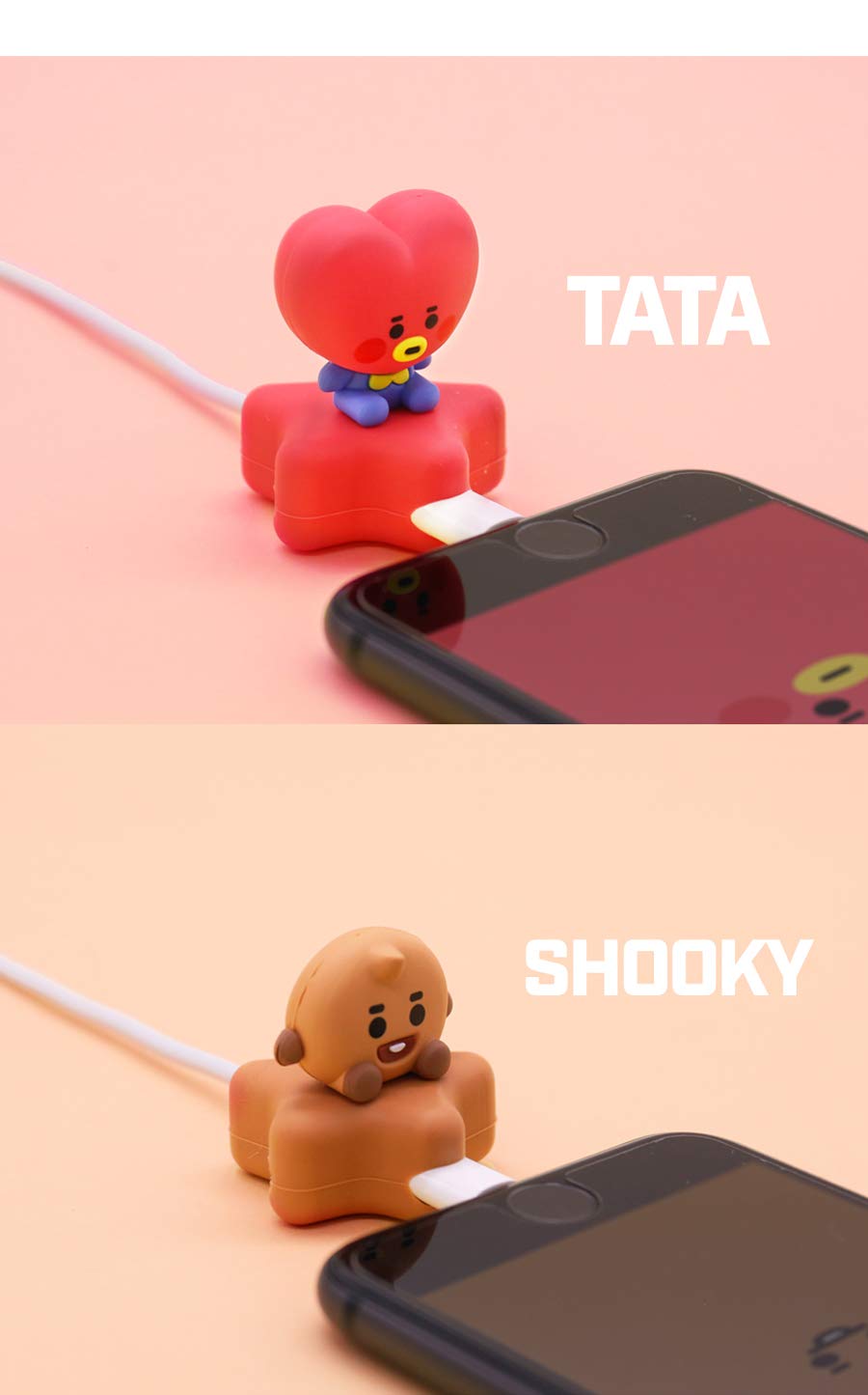 Amazon | ソロモン商事 BT21 ケーブルマスコット (TATA) CABLE MASCOT