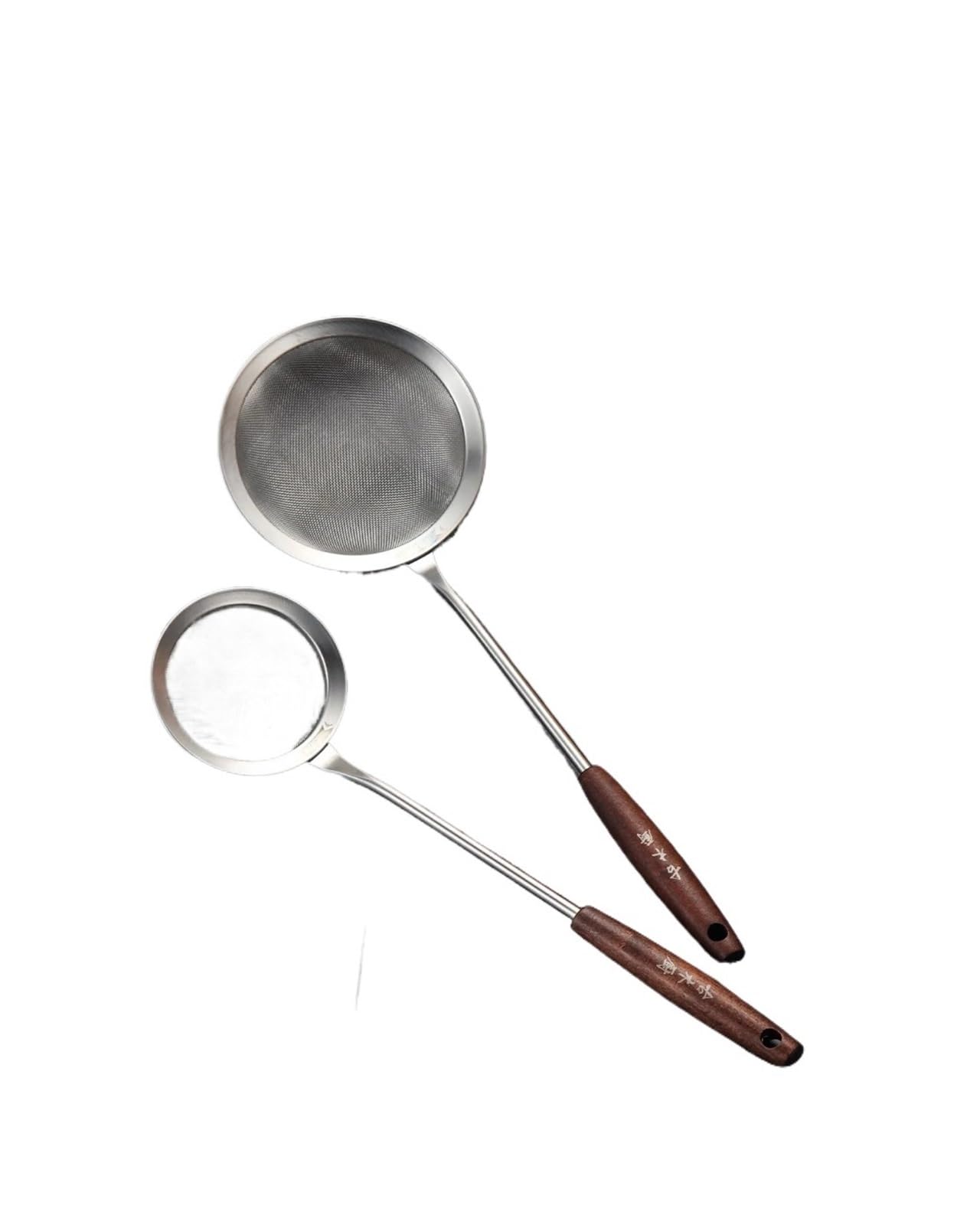 1 stücke Edelstahl Küche Sieb Haushalt Knödel Nudeln Hot Pot Löffel für Küche(L)