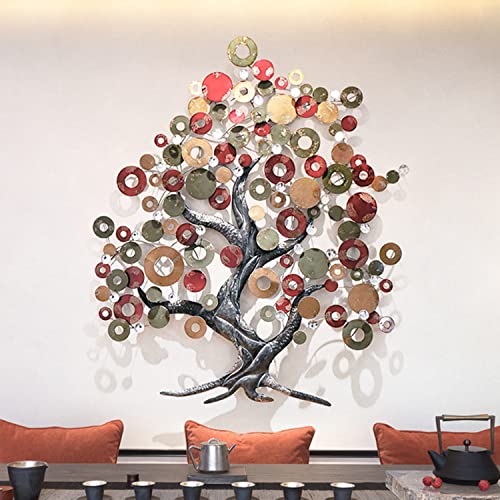 Arbre de vie en métal pour décorer une chambre à coucher ou un bureau moderne