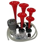 12V Air Horn with Compressor Trumpet Dixie Musical Horn of Hazzard - Dukes of Hazzard
