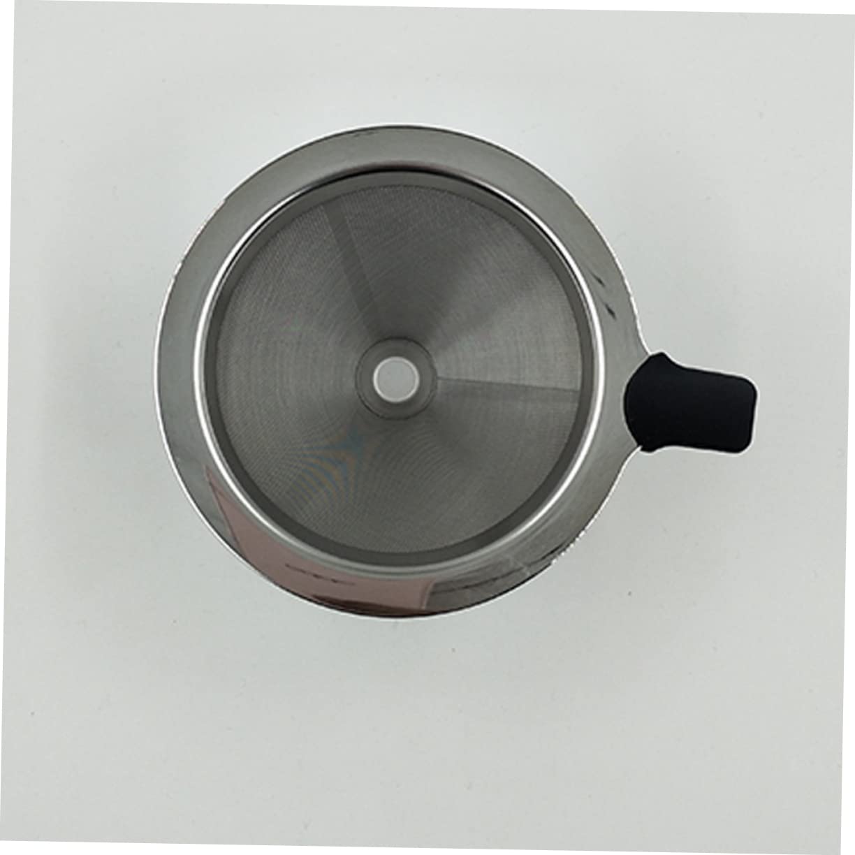 Filtros for cafeteras Colador de Café reutilizable Café de una sola taza Suministros for hacer café Café sin papel Café Embudo de doble capa Metal