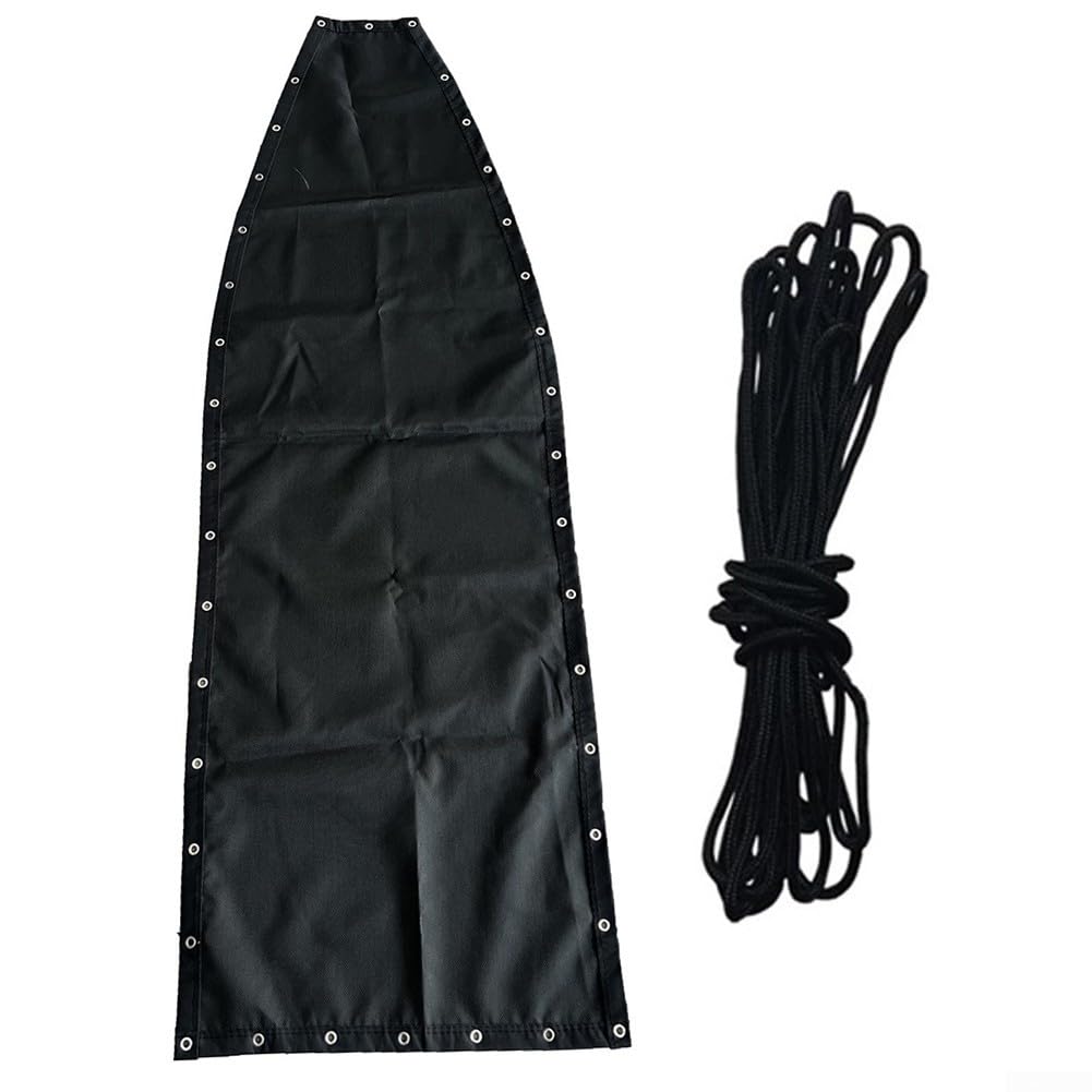 Panno di ricambio per sedia a dondolo sospesa, dimensioni 64 x 197 x 23 cm, per uso interno o esterno, tessuto di stile con facile installazione per rinnovare mobili da giardino e patio (1 pezzo senza
