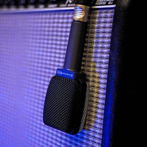 Image of Sennheiser Professional e 609 Silver Super-Cardioid Instrument Microphone,Wired, Wireless