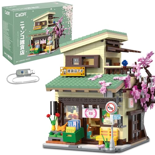 CaDA C66015W Japanisches Kitty`s Grocery Klembausteine ​​​​Technik,...