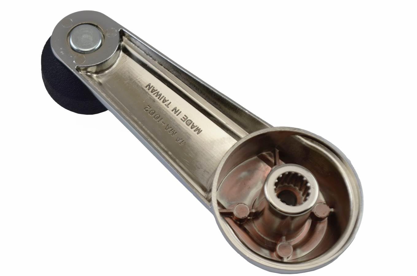 PT Auto Warehouse MA-1002M - Manovella per alzacristallo, cromata - per Mack CH, CHU, CV, CXP, CXU, GU7, GU8