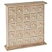 Cassettiera In Legno Con 25 Cassetti - 30x30x6 Cm, Colore Beige - Foto 2