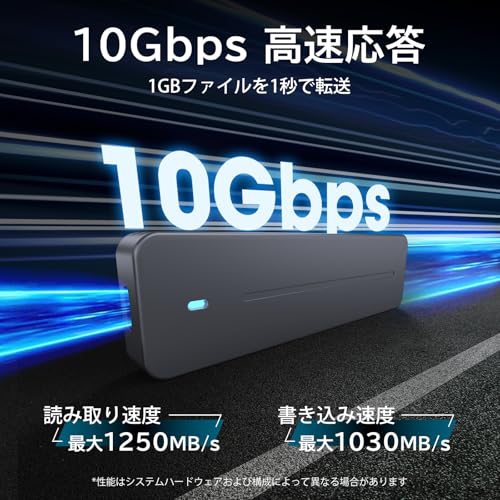 VCOM アップグレード M.2 NVMe SSD 外付けケース CU855 の商品画像 1
