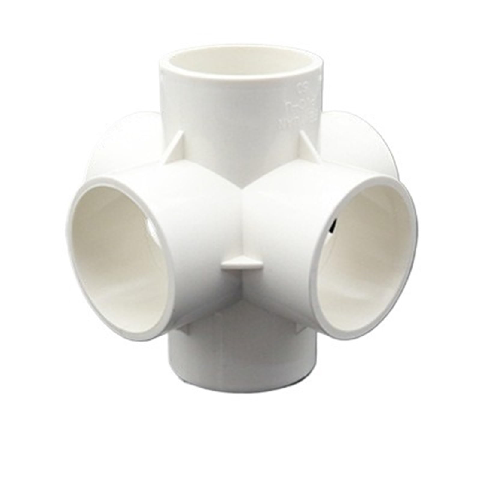 Ngpmkjnld 6 Way Pvc Pipe Adapter, Inside Diameter 20-50Mm Pvc Pipe Connector Straight Elbow Tee Water Adapter Diy 3-S(,32Mm)