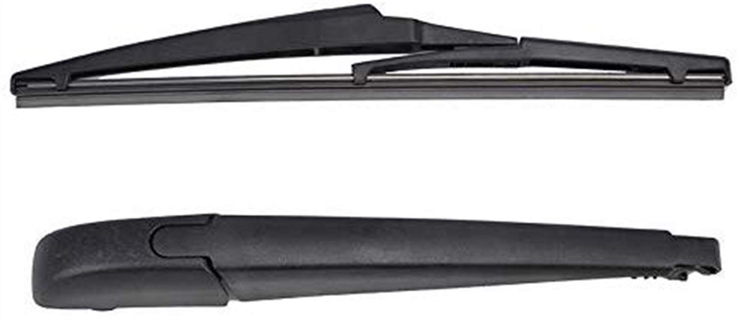 Rear Windshield Wiper Blade & Arm Set Fit，For Toyota Previa Estima Tarago Wish Avensis Suzuki Grand Vitara Lexus NX LX GX Daihatsu Terios MK2 All-Season Car Wiper Blades Refills- Replacement