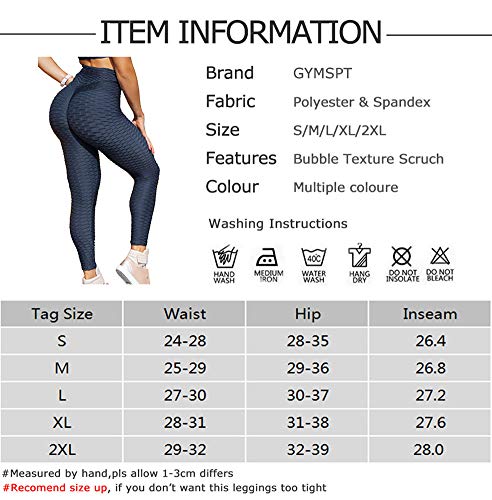 image for POWERASIA High Waisted Yoga Pants for Women, Tummy Control Ruched Butt