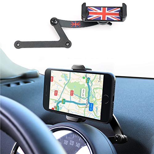 mini Soporte para teléfono móvil, plegable, invisible, rotación de 360°, soporte GPS para MINI Cooper F54 F55 F56 F60