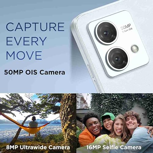 Motorola G84 5G (Marshmallow Blue, 12GB RAM, 256GB Storage) | 50MP (OIS) | 16MP Front Camera | Snapdragon 695 Processor | Ultra Premium Vegan Leather Design | Unbelievable 5G Speeds with 14 5G Bands 2 51nuvmACTcL