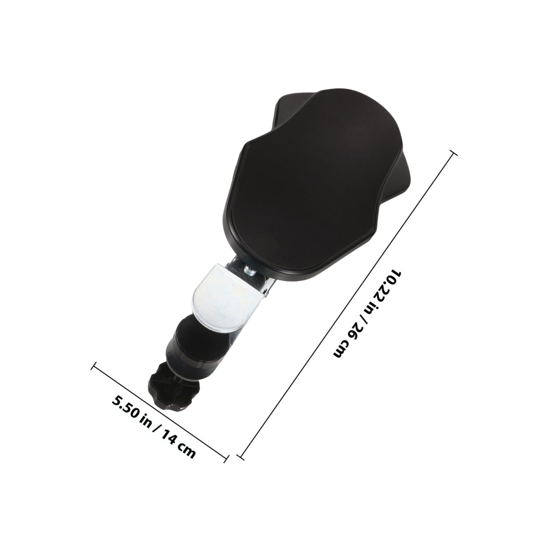 Reposabrazos Material Abs y Hierro Plegable para Escritorio Ergonómico Soporte para Muñeca Adecuado para Oficina y Uso Diario