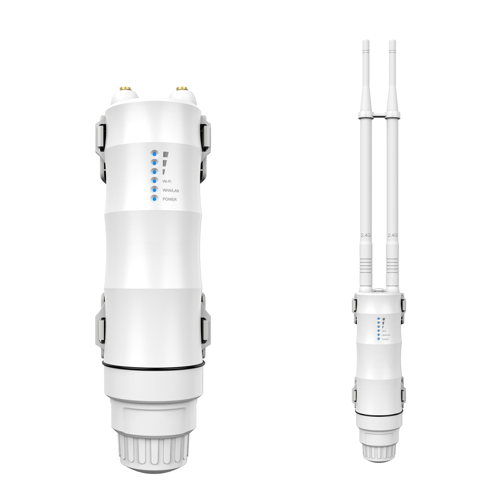 Router WiFi Dual Band 2 4G 5G Ripetitore Wireless Amplificatore di Segnale Internet Multimodo con Antenne Elevate IP67 per Interni ed Esterni
