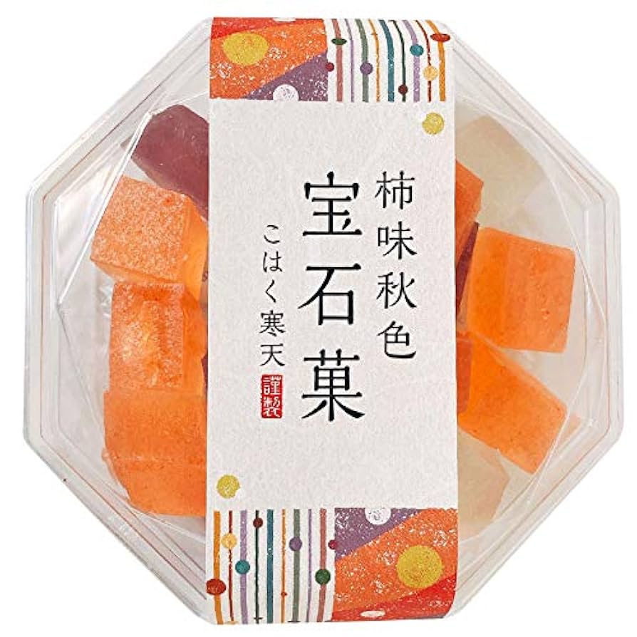 Amazon | 岡伊三郎商店 柿味秋色 宝石菓 100g × 6個【9月・10月