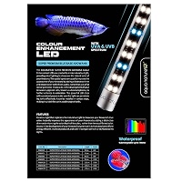 aqua nature Colour Enhancement Led With Uva & Uvb Spectrum Tanning