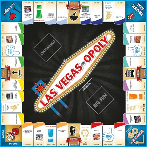 Late for The Sky Las Vegas-Opoly Juego de Mesa miniatura 4