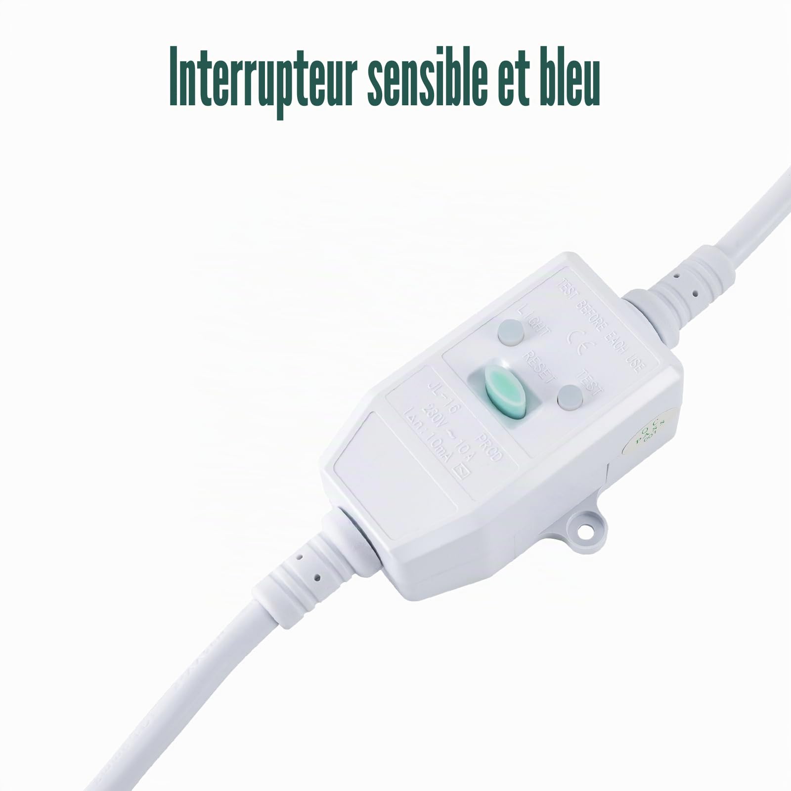 Chauffe-eau électrique 8L Chauffage rapide Eau chaude Usage domestique Conforme norme européenne Pour maison et famille