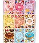 Ozepao 27 Sheets Make a Face Donut Sticker Sheets for Kids | Make Own Dessert Stickers for Birthd...