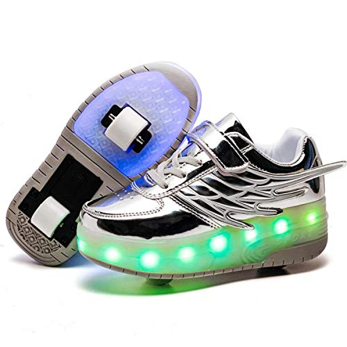 Chaussure De Skateboard Garcon Rollers 2176241 Patins À Roulettes En - Chaussures