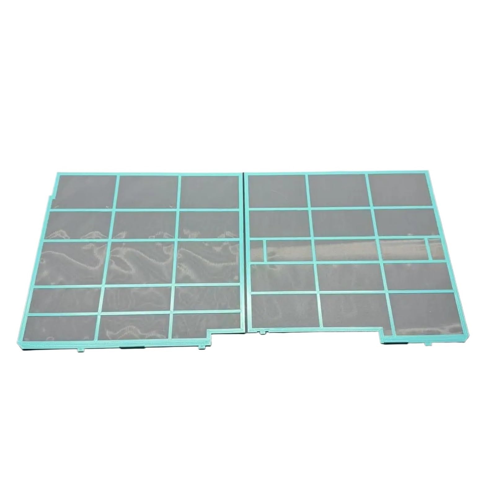 VLXNOCXUK 2PCS/SET，Compatible For Gree，LEFT 37X35cm+RIGHT 37X35cm Air Conditioner Filter Spilt Type Air Conditioning Dust Screen Parts