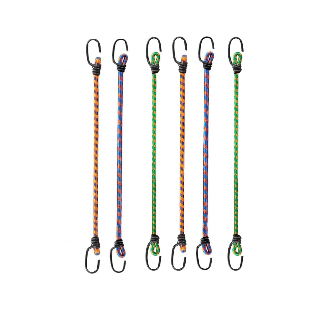 Bungee Rope Set, Stretchable Drying Rope with Hooks, Multicolour (4, Black, 5 ft) — Amazon image 8