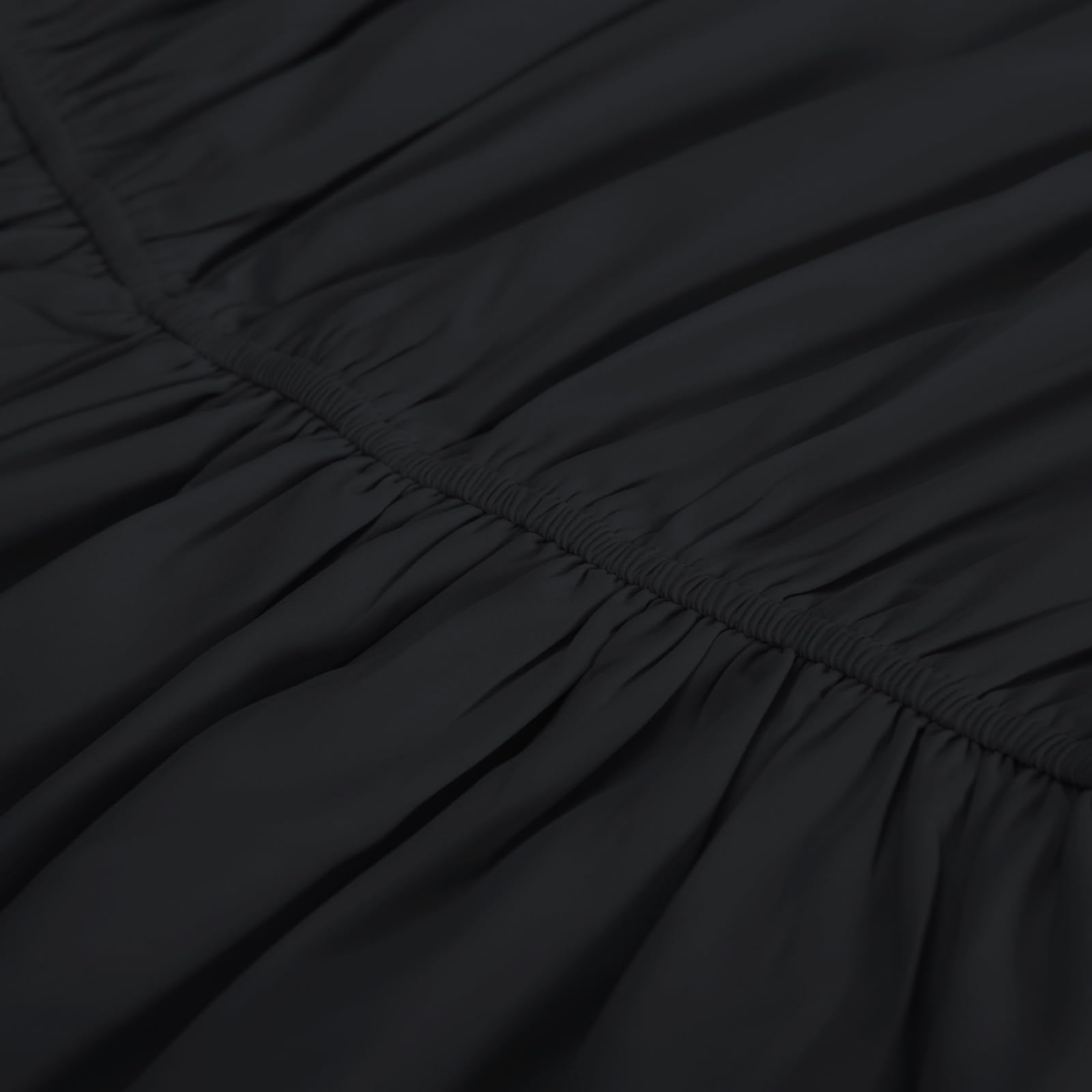 SCARLET DARKNESS Camicetta da donna stile contadino rinascimentale con spalle scoperte
