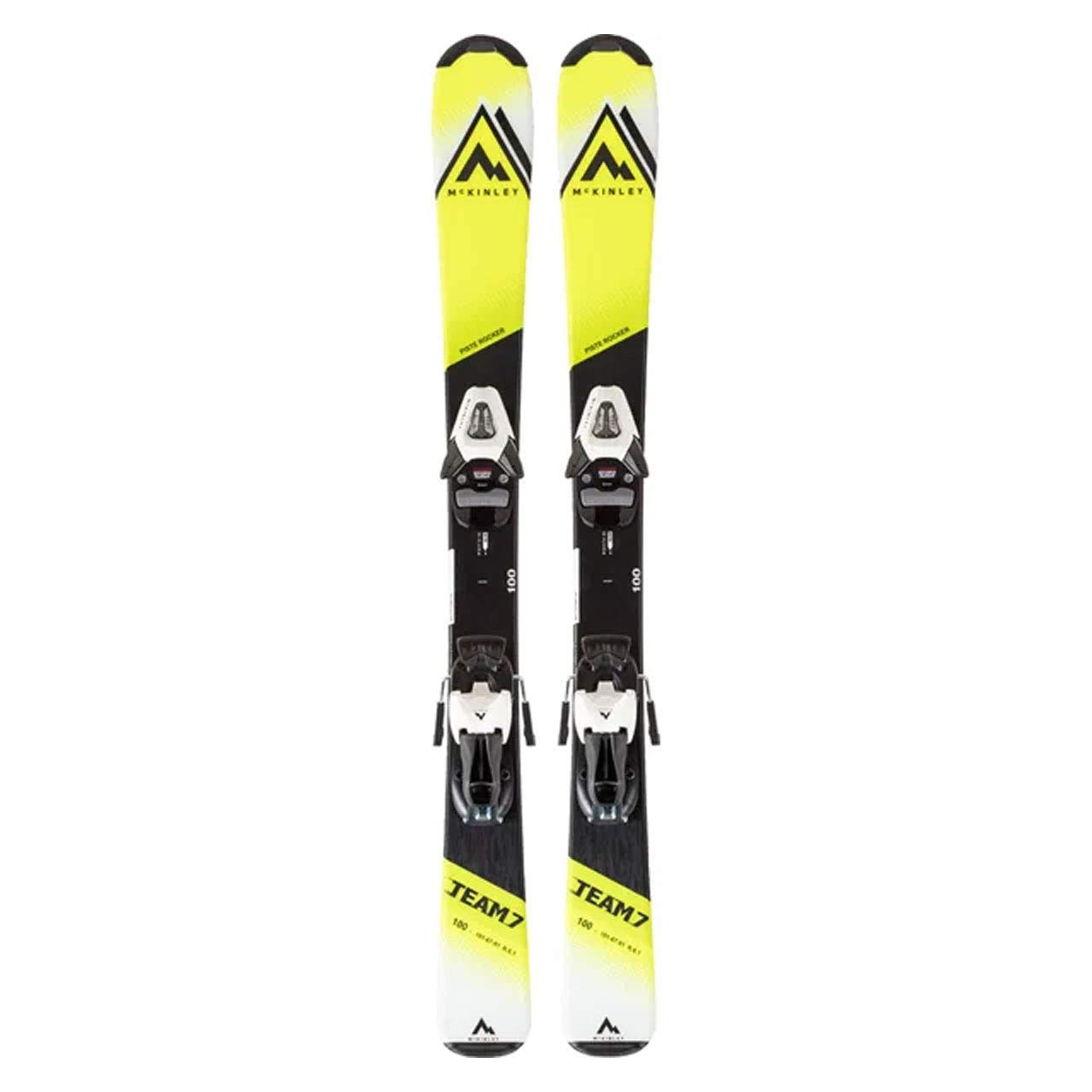 McKINLEY Ski Set Team 7 Screwed Black/White - 110 : Amazon.co.uk