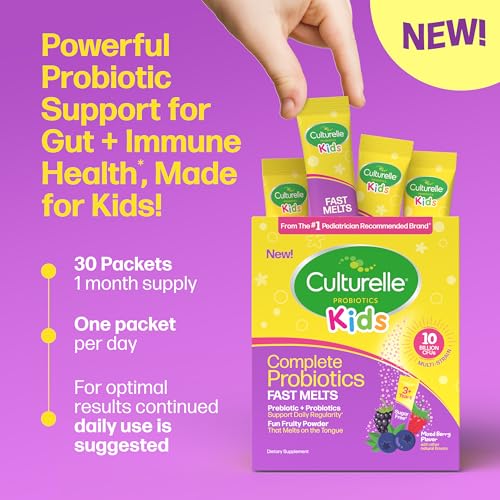 Culturelle Kids Complete Probiotic + Prebiotic Fast Melts, Ages 3+, 30 Ct - image 4